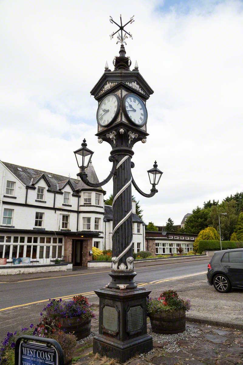 Sir John Fowler Memorial Clock Art Uk