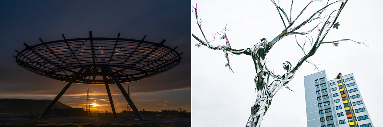Sculpture photography competition – third and second place winners