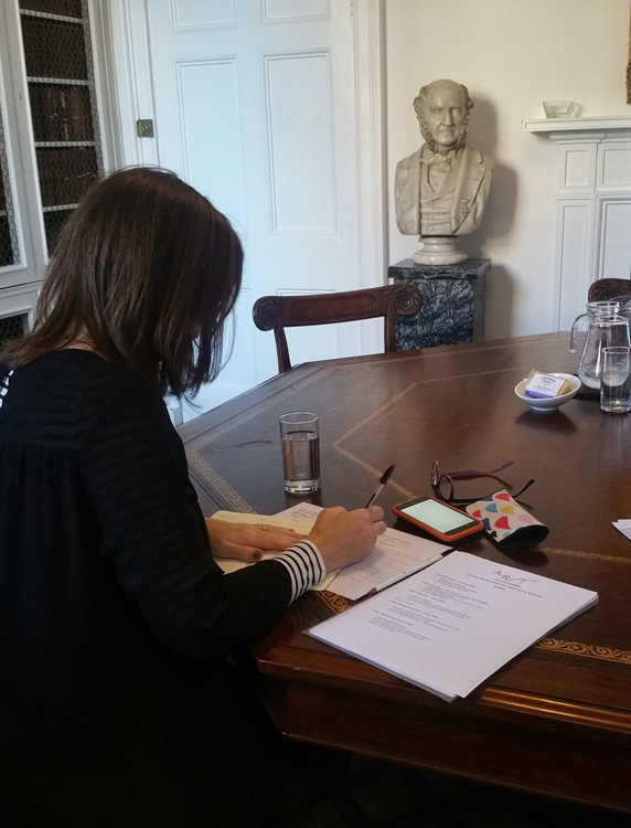 Coordinator interview day at The Signet Library, Edinburgh