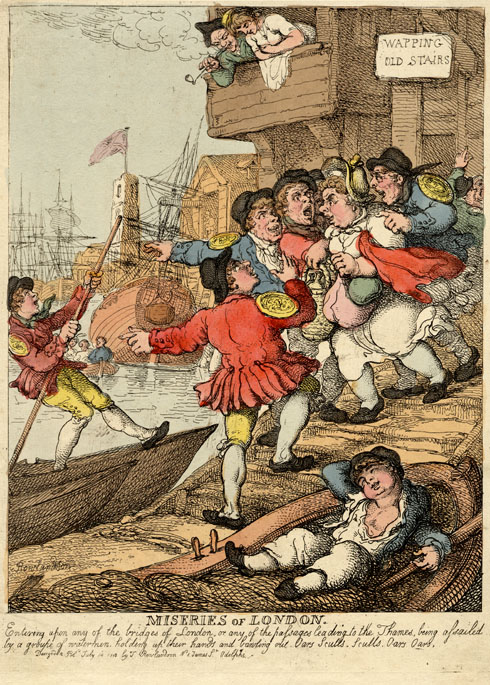 1812, etching, by Thomas Rowlandson (1757-1827)