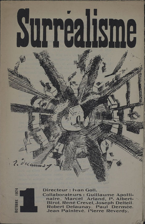 'Surrealist Manifesto Volume 1, Number 1', October 1924