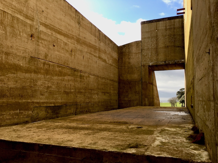 The RAF radar station near Lisa Traxler's home