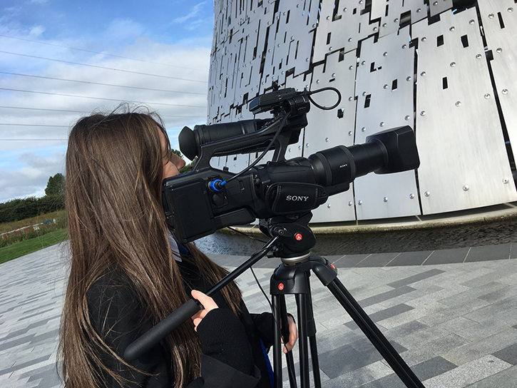 Making a film about ‘The Kelpies’ in Falkirk