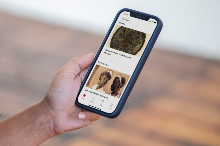 The Ben Uri Gallery and Museum guide on the Bloomberg Connects app