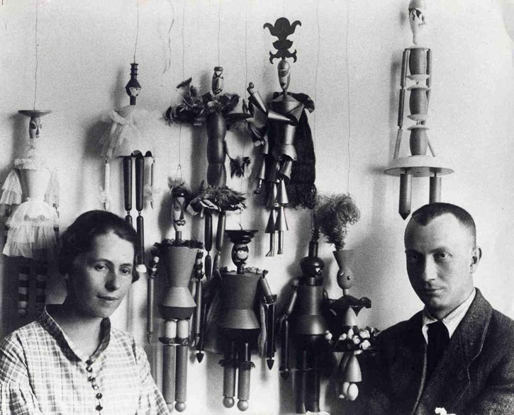 Hans Arp and Sophie Taeuber-Arp, Ascona, 1925