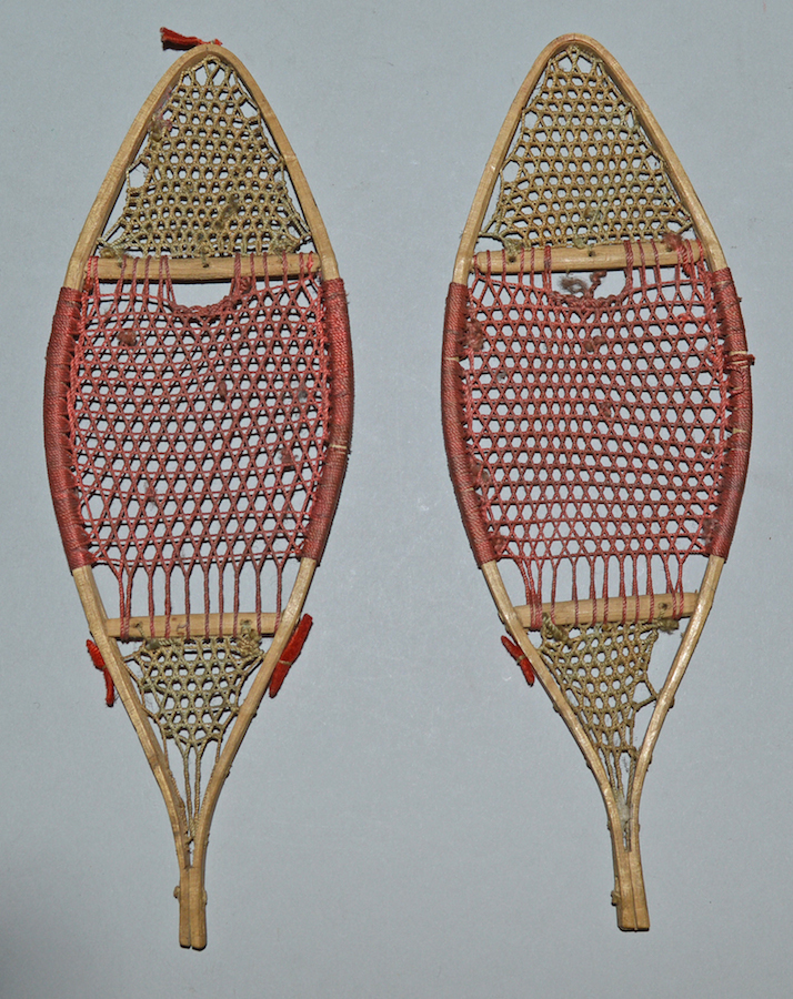 Snow-shoes made by Arctic/Northeast Peoples (?), found/acquired North America