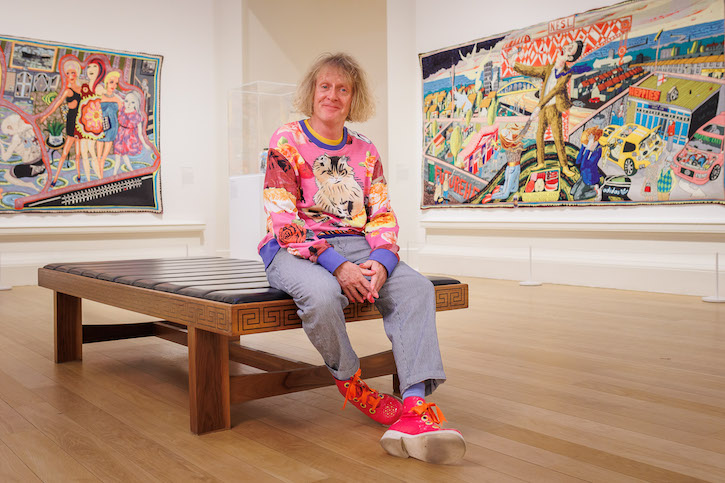 Sir Grayson Perry at his National Galleries of Scotland exhibition