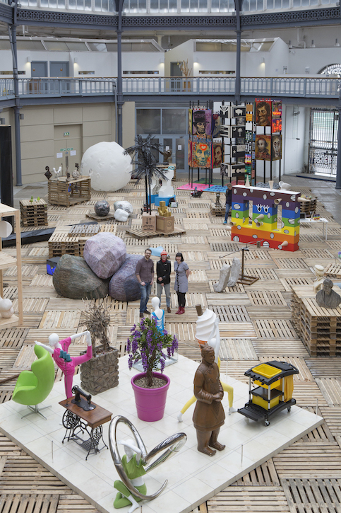 The 2014 exhibition 'Reclaimed: The Second Life of Sculpture'