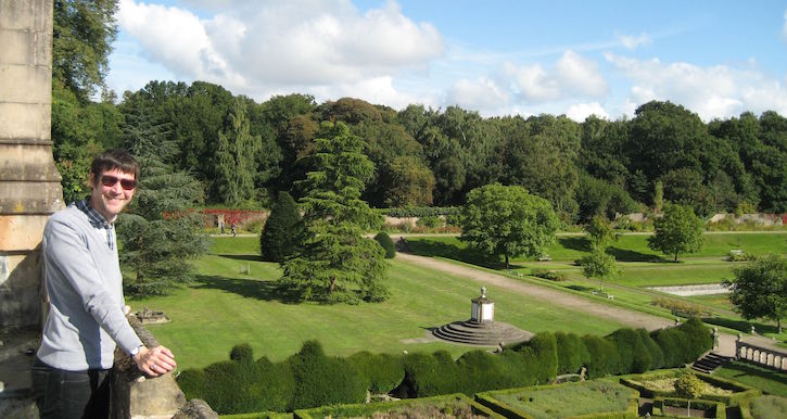 Simon at Newstead Abbey