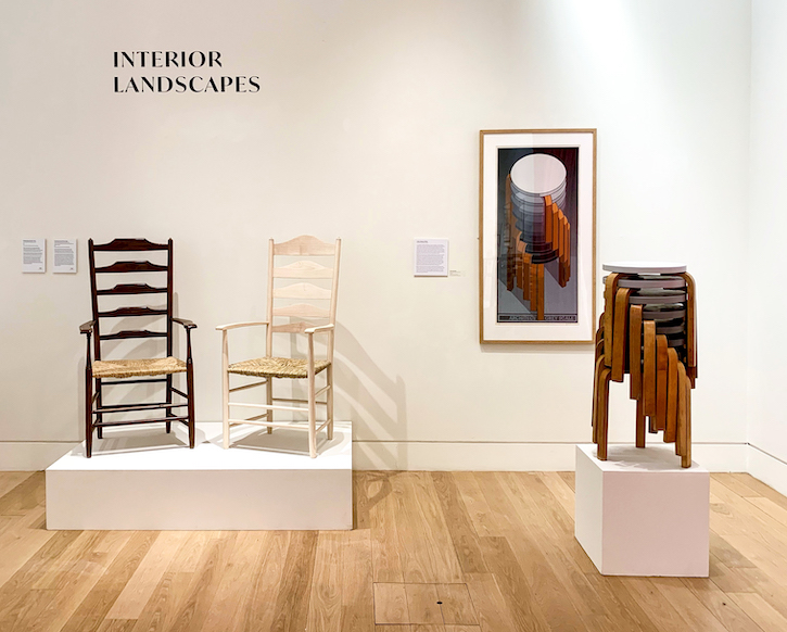 Installation view of 'Interior Landscapes' at the Royal Scottish Academy of Art & Architecture