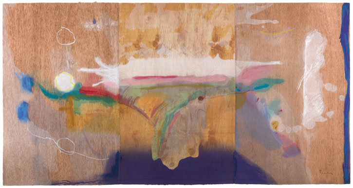 2000, colour woodcut on paper by Helen Frankenthaler (1928–2011)