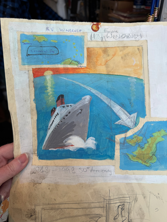1998, mural design by Bruce Williams (b.1964)