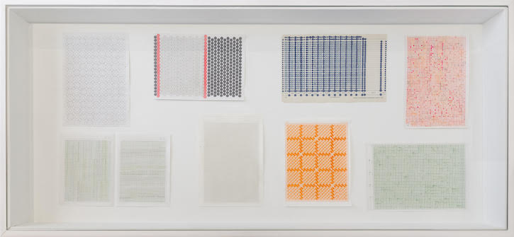 Alison Turnbull's drawings exhibited in 'El gesto insistente'