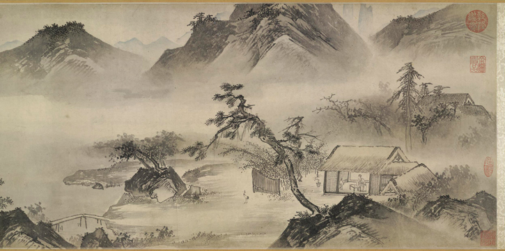 1499–1520, ink and colour on paper handscroll by Tang Yin, Ming dynasty, made in Suzhou, Jiangsu province, China