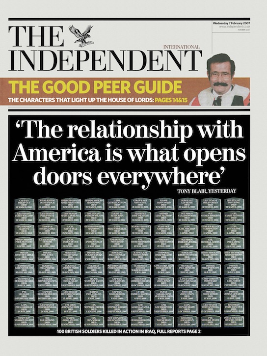 The Independent (Relationship with America)