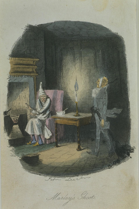 Marley's Ghost, from Charles Dickens' 'A Christmas Carol'
