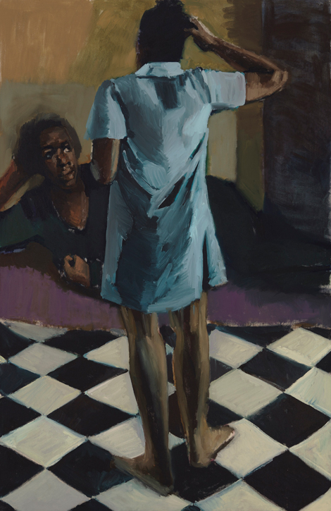 2018, oil on canvas by Lynette Yiadom-Boakye (b.1977)