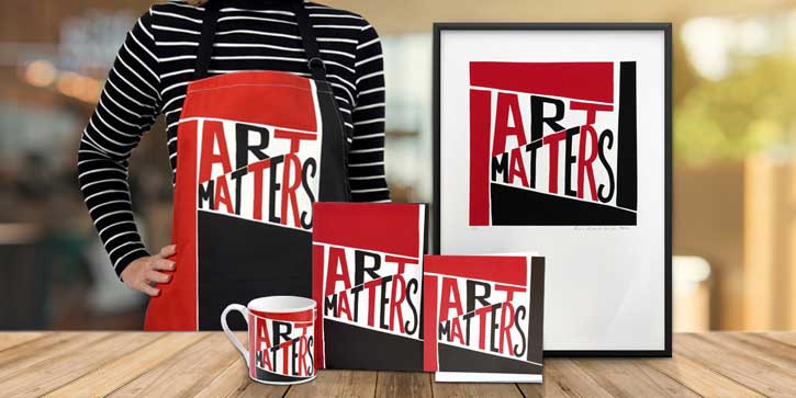 The Art Matters range on the Art UK Shop