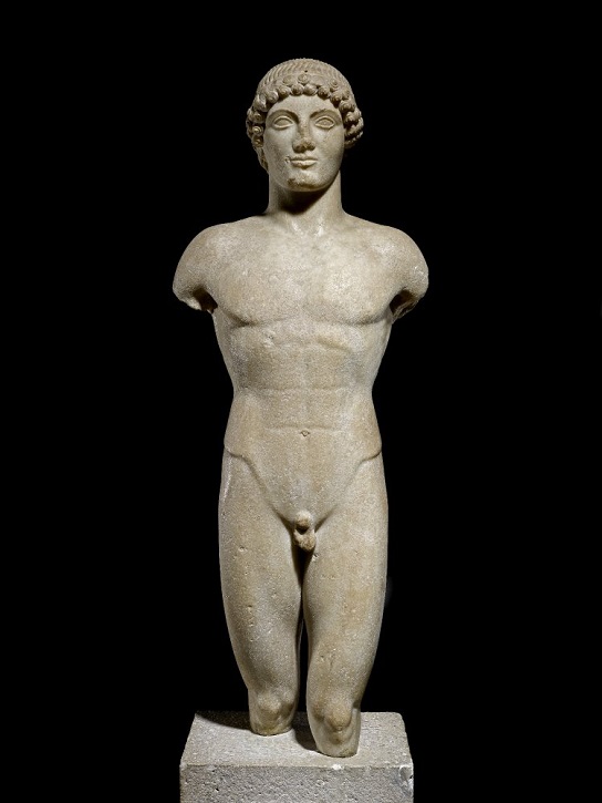 490 BC, marble by Greek School