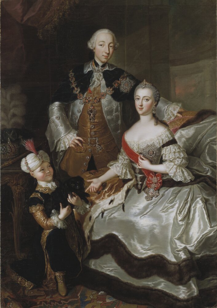 Peter III and Catherine II of Russia