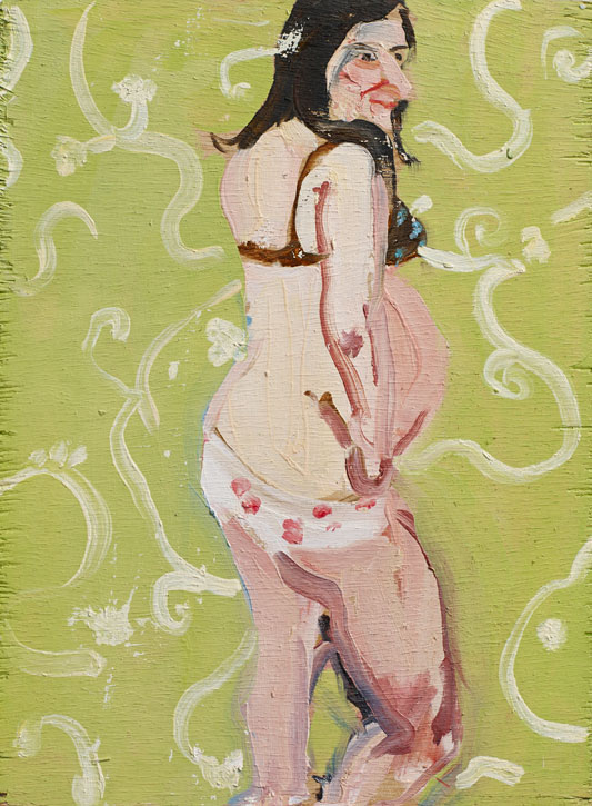 Self-Portrait Pregnant II