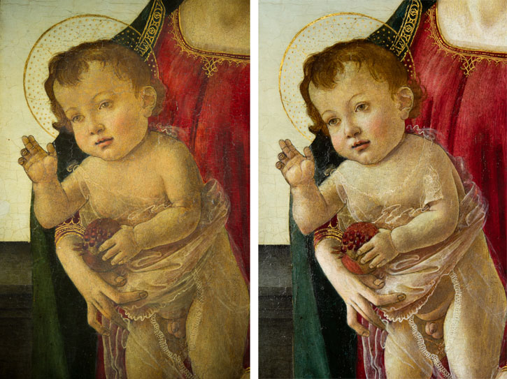 c.1500, oil on board, originally thought to be by the studio of Sandro Botticelli (1444/1445–1510)