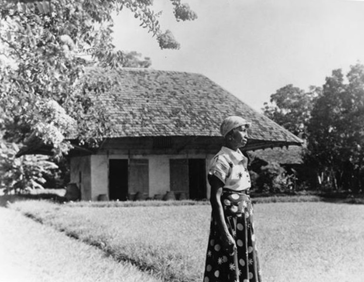 Clementine Hunter at Melrose Plantation