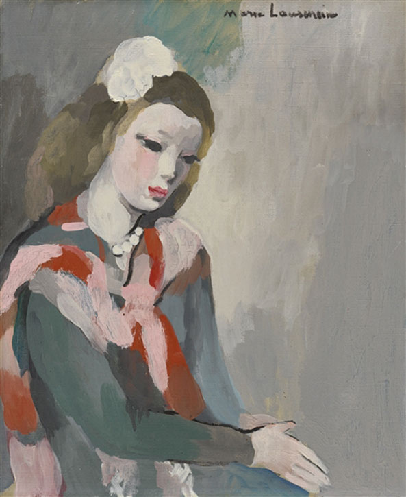 Jeune femme aux perles 