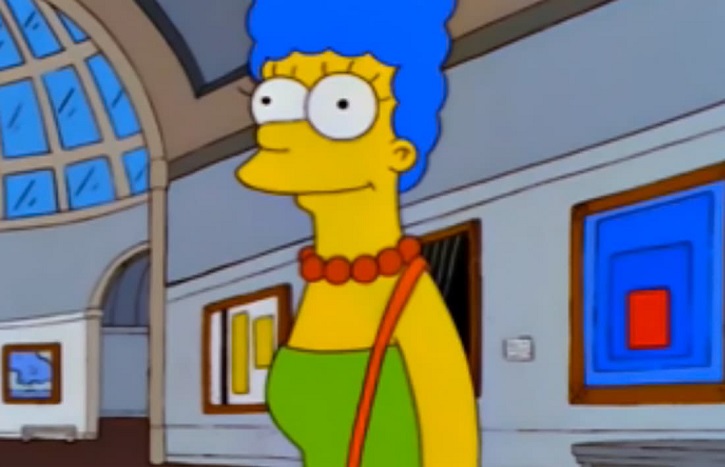 Still from The Simpsons, Season 10, Episode 19 – 'Mom and Pop Art'