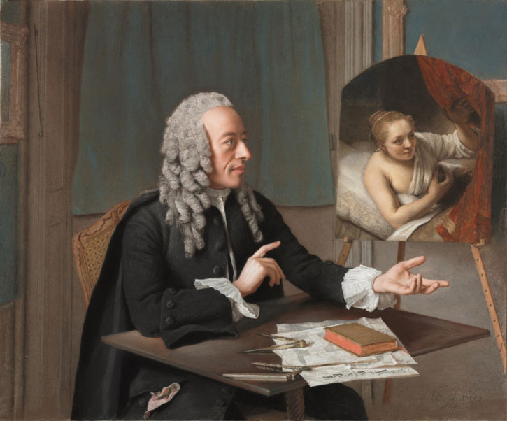 1757, pastel on parchment by Jean-Etienne Liotard (1702–1789), The Cleveland Museum of Art