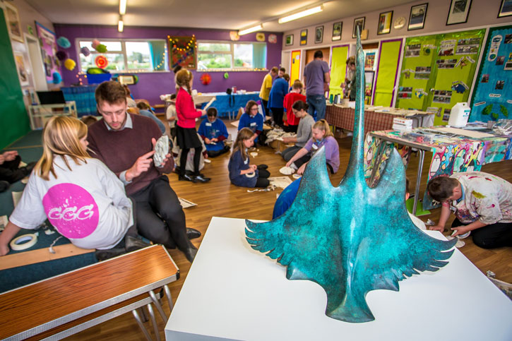 Masterpieces in Schools at Ysgol Bro Tryweryn and Ysgol Ffridd y Llyn