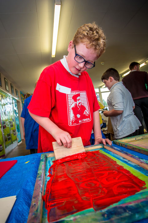 Masterpieces in Schools at Ysgol Bro Tryweryn and Ysgol Ffridd y Llyn