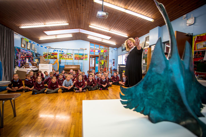 Masterpieces in Schools at Ysgol Bro Tryweryn and Ysgol Ffridd y Llyn
