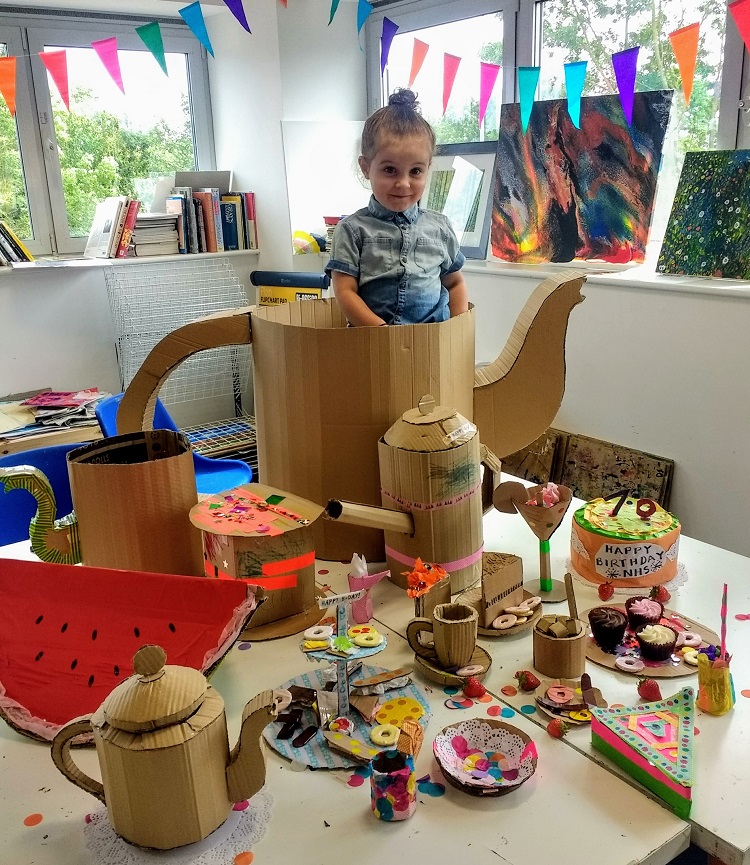Arts for Health – Milton Keynes and Art UK invited hospital staff and their families to get involved