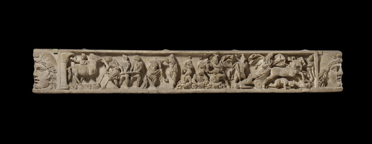 Roman Sarcophagus Lid