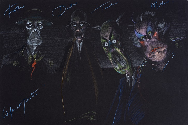 'Gerald Scarfe – Stage and Screen' at The Beaney | Art UK