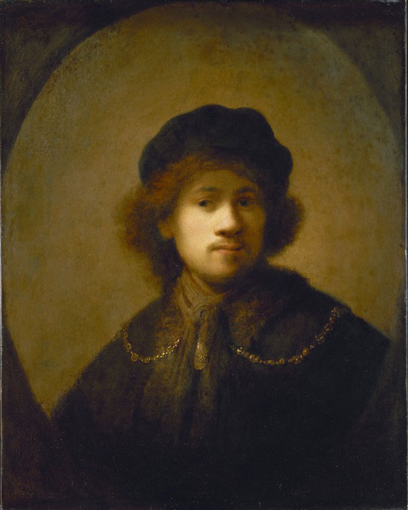 Rembrandt deals self portrait