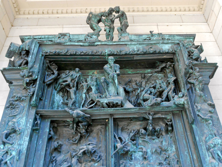 The Gates of Hell (version in Philadelphia's Rodin Museum)