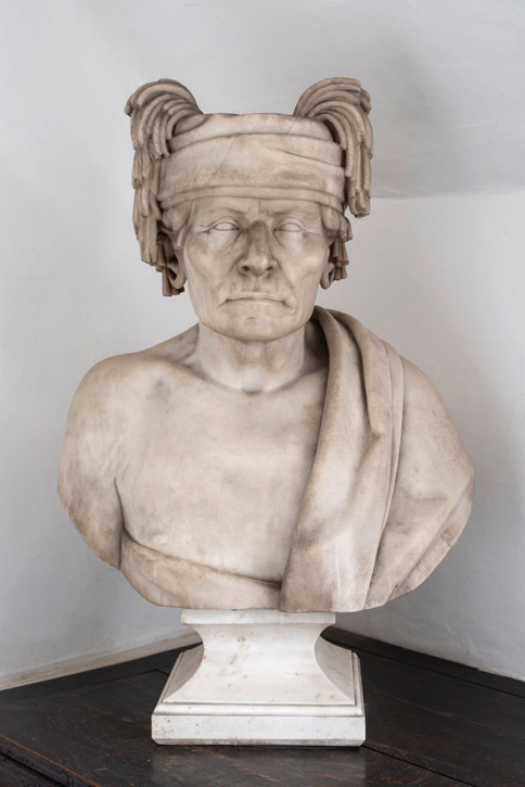 1857, marble by Francis Vincenti