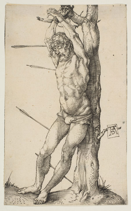 Saint Sebastian Tied to a Tree