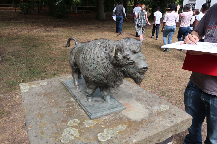 Sculpture Around You at The Scouts Heritage Service in Gilwell Park