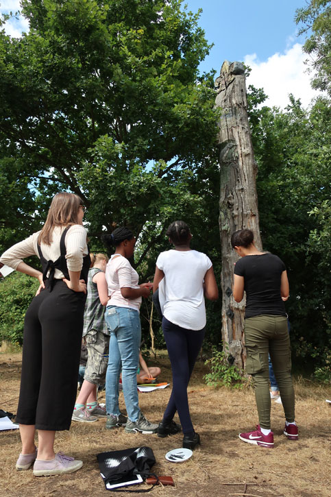 Sculpture Around You at The Scouts Heritage Service in Gilwell Park