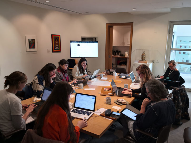 Wikipedia edit-a-thon at Pallant House Gallery