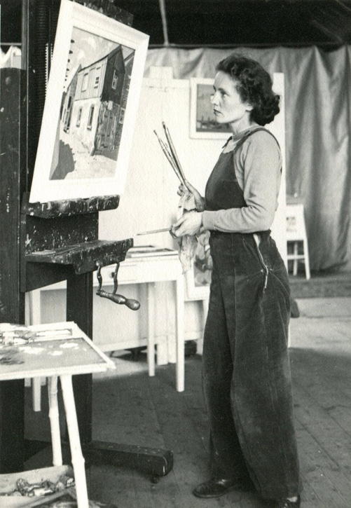 1947, photograph by Wilhelmina Barns-Graham (1912–2004) at No. 1 Porthmeor Studio, St Ives