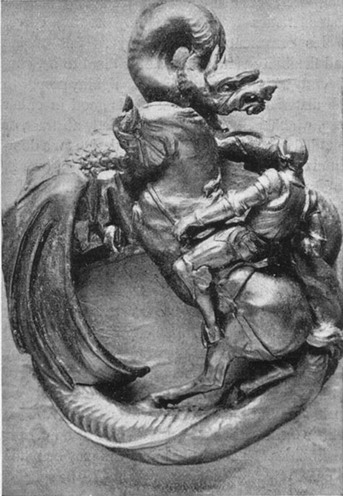 Door Knocker in the Form of Saint George and the Dragon