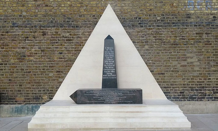 African and Caribbean War Memorial, Brixton