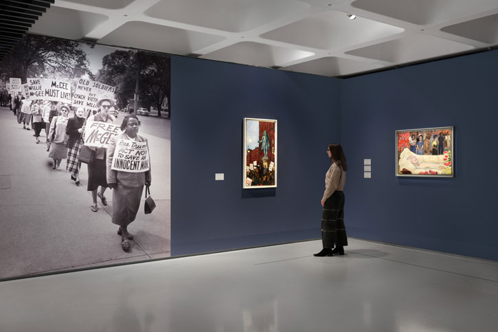Installation view of 'Alice Neel: Hot Off The Griddle'