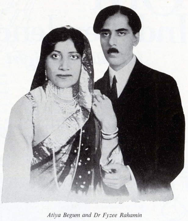 Atiya and Samuel Fyzee-Rahamin