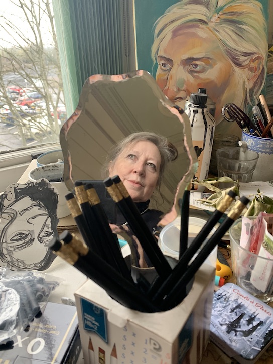photograph of the artist