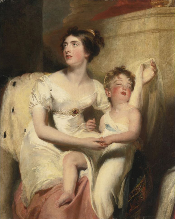Anne, Countess of Charlemont, and her son James